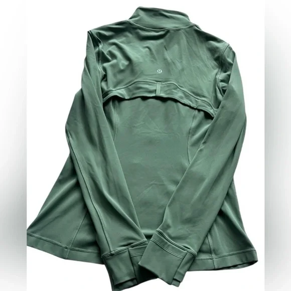 Lululemon Define Jacket Nulu in Desert Green Size 12 - Picture 8 of 13